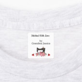 ヴィンテージフローラ裁縫機 ラベル (貼付)