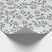 ヴィンテージフローラ装飾包装紙 ラッピングペーパー (角)