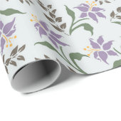 ヴィンテージフローラ装飾包装紙 ラッピングペーパー (ロールコーナー)