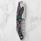 ヴィンテージフローラ装飾模様ビクトリアンスタイル ソムリエナイフ (裏面)