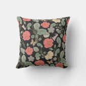 ヴィンテージフローラ装飾用クッション クッション (裏面)