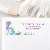 ヴィンテージフローラ装飾 ラベル (インサイチュ)