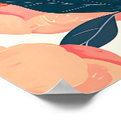 ヴィンテージフローラ計 ポスター (角)