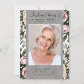 ヴィンテージフローラ記念事業 招待状 (正面)