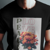 ヴィンテージフローラ調和和愛 Tシャツ