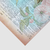 ヴィンテージフローラ謙虚な辞書の分離 薄葉紙 (詳細)
