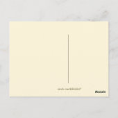 ヴィンテージフローラ蹄鉄 – はがき (裏面)