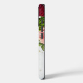 ヴィンテージフローラ金ゴールド大理石カスタム Case-Mate iPhoneケース (裏面 / 左)