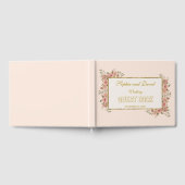 ヴィンテージフローラ金箔フレ結婚ーム ゲストブック (全面)