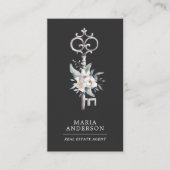 ヴィンテージフローラ銀鍵実在不動産代理写真 名刺 (正面)