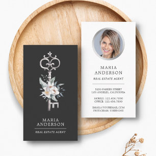 ヴィンテージフローラ銀鍵実在不動産代理写真 名刺