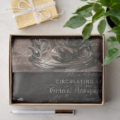 ヴィンテージフローラ静止寿命切り離しティッシュペーパー 薄葉紙 (ギフト)