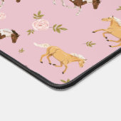 ヴィンテージフローラ馬模様 デスクマット (コーナー)