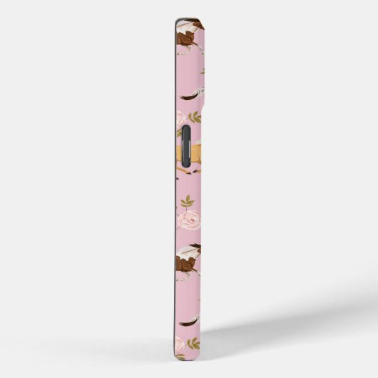 ヴィンテージフローラ馬模様 Case-Mate iPhoneケース (裏面 / 右)