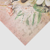 ヴィンテージフローラ鳥デコパージュ 薄葉紙 (詳細)