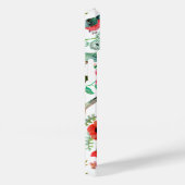 ヴィンテージフローラ鳥類の植物模様 Case-Mate iPhoneケース (裏面 / 右)