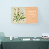 ヴィンテージフローラ80誕生日 横断幕 (トレードショー)