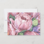 ヴィンテージフローラ90th誕生日パーティー サンキューカード (裏面)