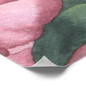 ヴィンテージフローラ90th誕生日パーティー ポスター (角)