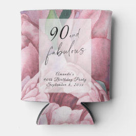 ヴィンテージフローラ90th誕生日パーティー 缶クーラー