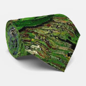 ヴィンテージフローラ，アイリスbyビンセント・ヴァン・ゴッホ ネクタイ (ロール)