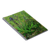 ヴィンテージフローラ，アイリスbyビンセント・ヴァン・ゴッホ ノートブック (右側)