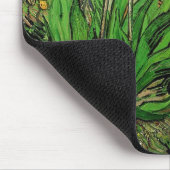 ヴィンテージフローラ，アイリスbyビンセント・ヴァン・ゴッホ マウスパッド (コーナー)