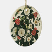 ヴィンテージフローラ、アンティークガーデンバラ花 セラミックオーナメント (右)