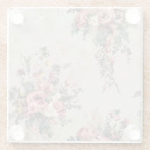 ヴィンテージフローラ ガラスコースター (裏面)