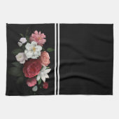 ヴィンテージフローラ キッチンタオル (横)