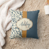 ヴィンテージフローラ クッション (ブランケット)