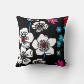 ヴィンテージフローラ クッション (裏面)