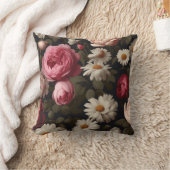 ヴィンテージフローラ クッション (ブランケット)