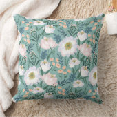 ヴィンテージフローラ クッション (ブランケット)