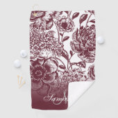 ヴィンテージフローラ ゴルフタオル (インサイチュ)