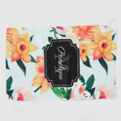 ヴィンテージフローラ ゴルフタオル (横)