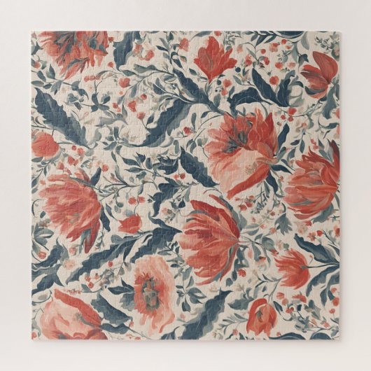 ヴィンテージフローラ ジグソーパズル (縦)