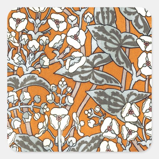 ヴィンテージフローラ スクエアシール (正面)