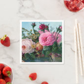 ヴィンテージフローラ スタンダードカクテルナプキン (インサイチュ)