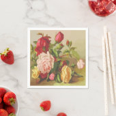 ヴィンテージフローラ スタンダードカクテルナプキン (インサイチュ)