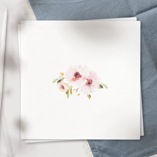 ヴィンテージフローラ スタンダードカクテルナプキン