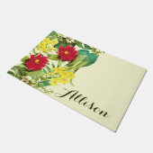 ヴィンテージフローラ ドアマット (アングル)