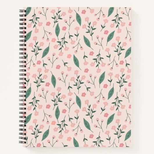 ヴィンテージフローラ ノートブック (正面)