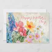 ヴィンテージフローラ「ハッピーマザーズデイ」カード シーズンカード (正面)