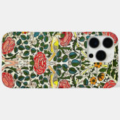 ヴィンテージフローラ&バードエレガンス – iPhone 16ケース Case-Mate iPhoneケース (裏面 (横))