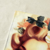 ヴィンテージフローラ ビーチタオル (インサイチュ)