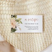 ヴィンテージフローラ |ブライダルシャワー共有aレシピ エンクロージャーカード