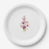 ヴィンテージフローラ ペーパープレート (正面)