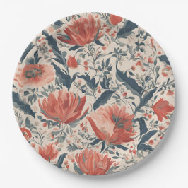 ヴィンテージフローラ ペーパープレート