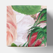 ヴィンテージフローラ&ボタニカルピンクローズ結婚ズ フェイバーボックス (上部)